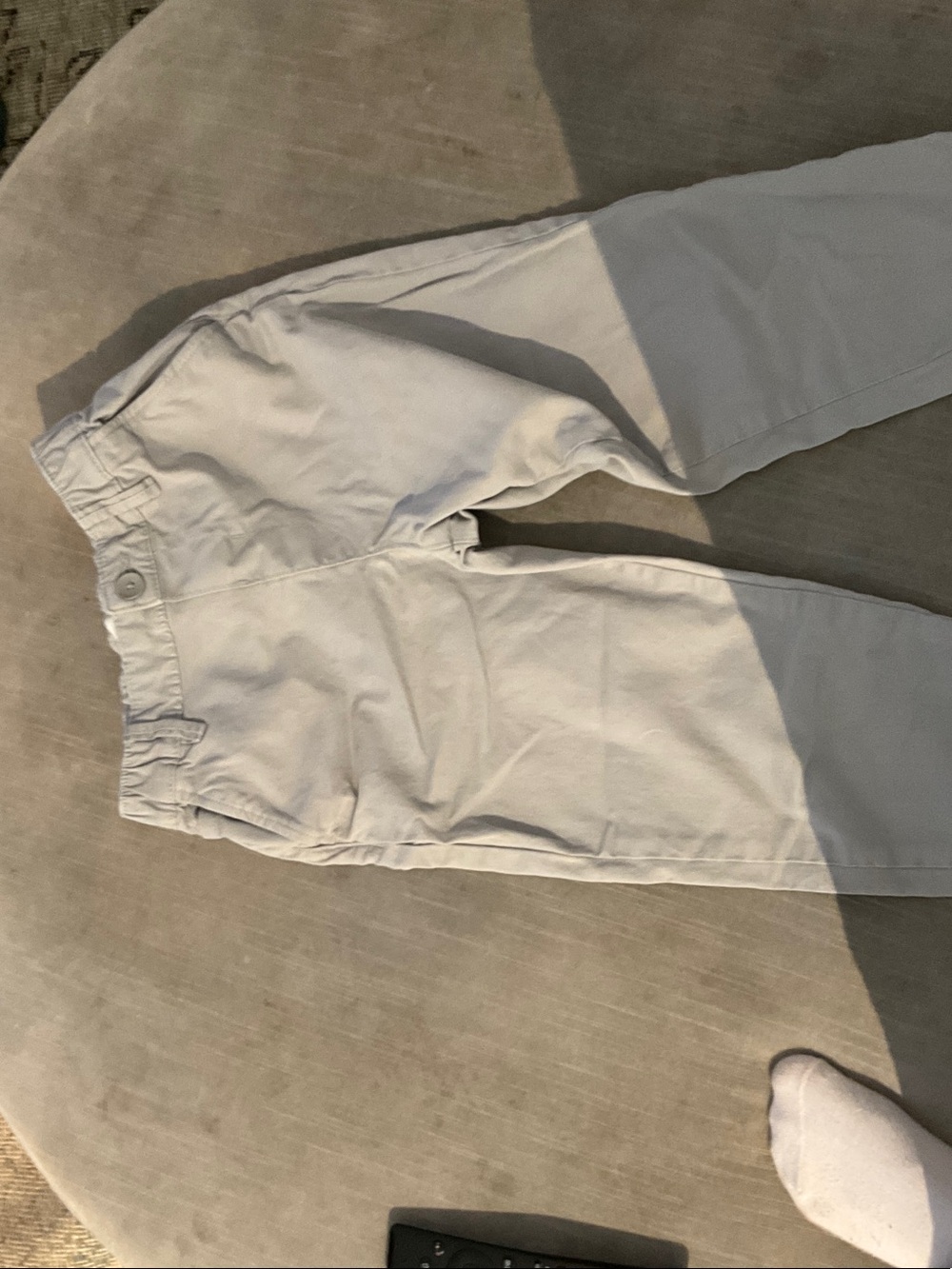 Zara Light Gray Men's Chinos - Slim Casual Style